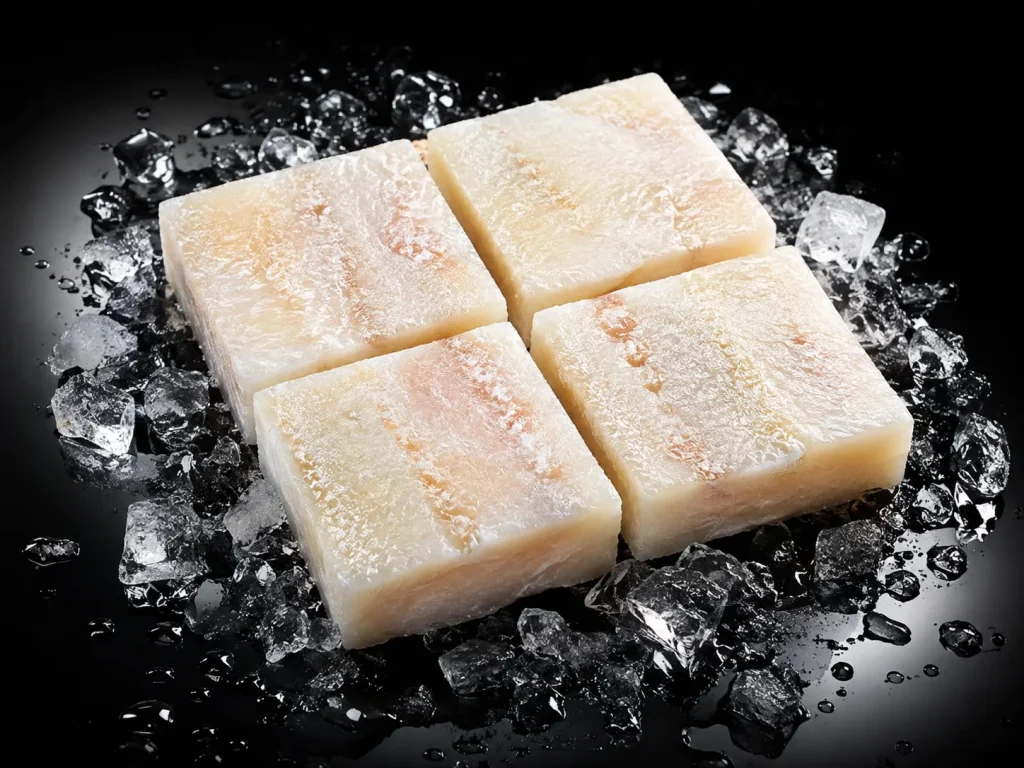 Филе минтая, кубики