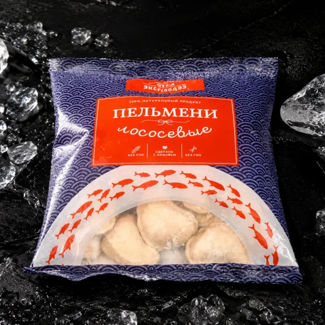 Пельмени рыбные лососевые