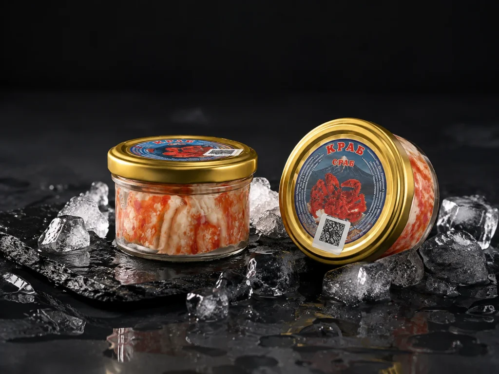 Краб в стекле, 250 г